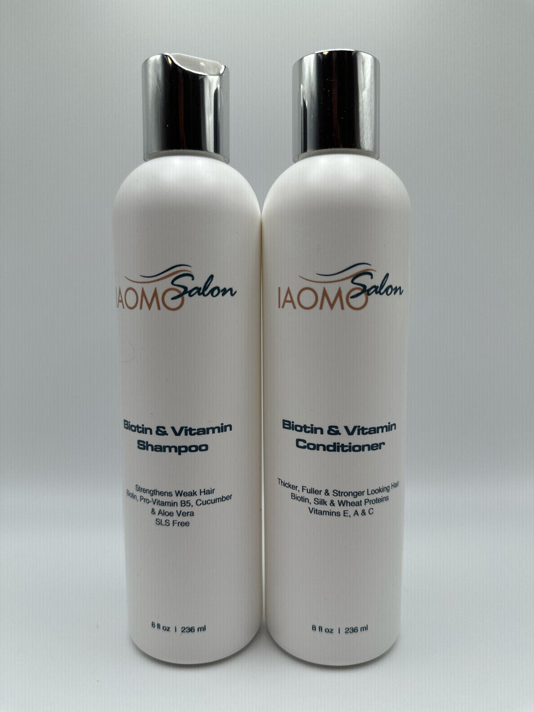Biotin/Vitamin Shampoo and Conditioner DUO - Salon Iaomo