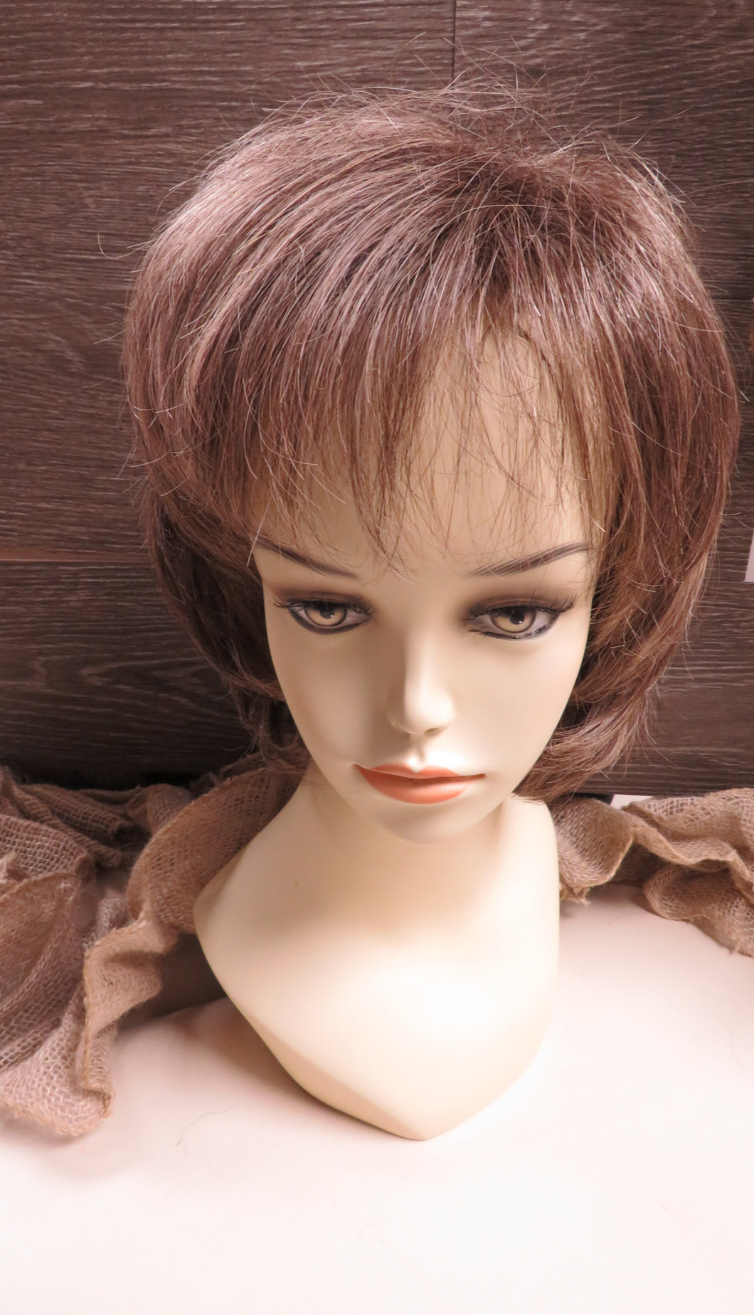Synthetic Fiber Wigs- Average Size