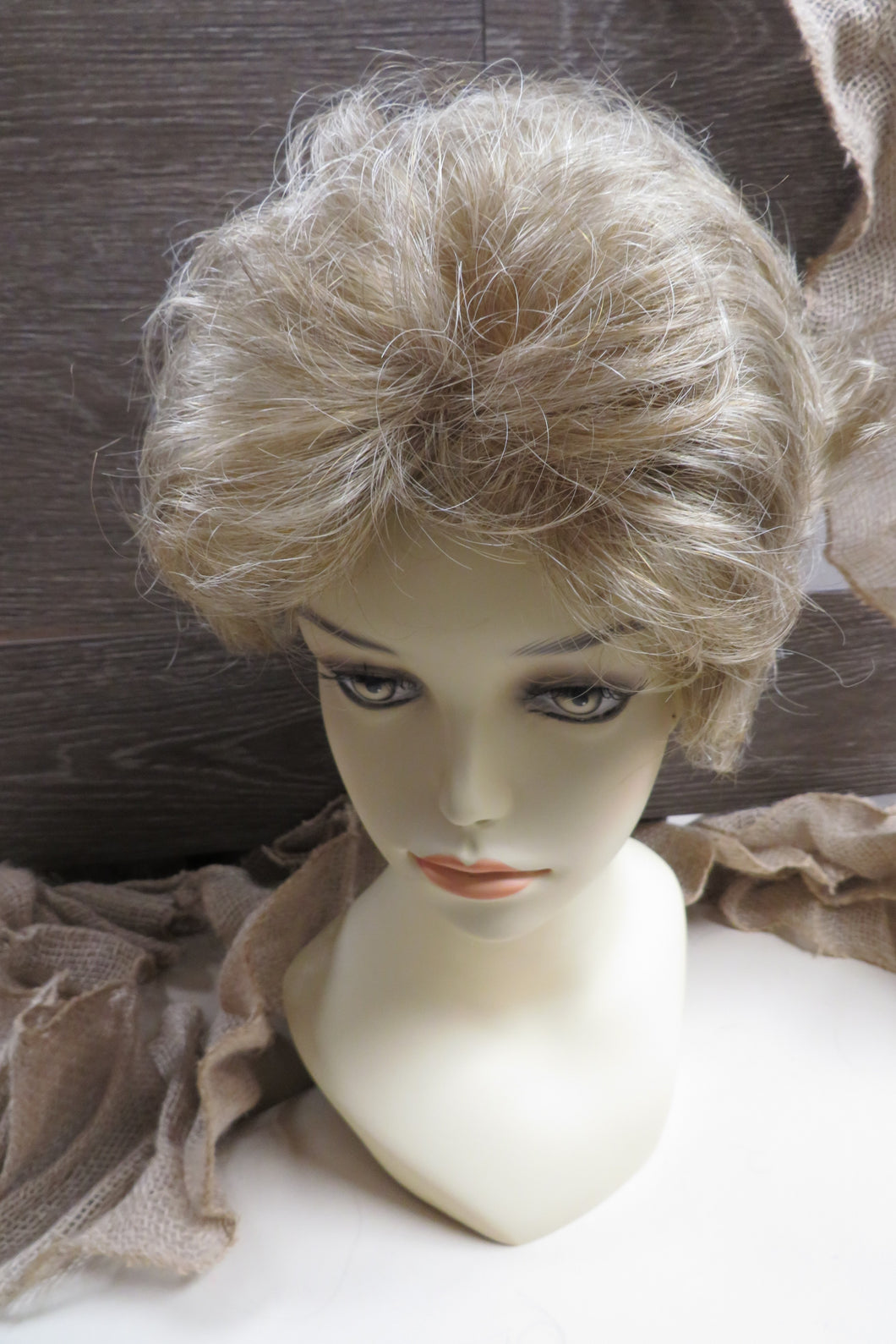 Synthetic Fiber Wigs- Average Size