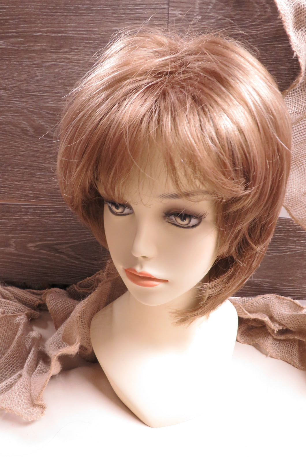 Synthetic Fiber Wigs - Average Size